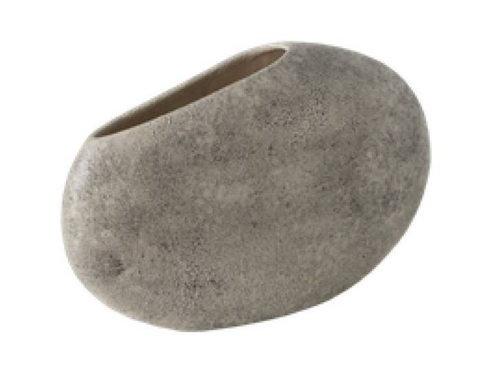 Vase céramique déco gris 21 cm Swen