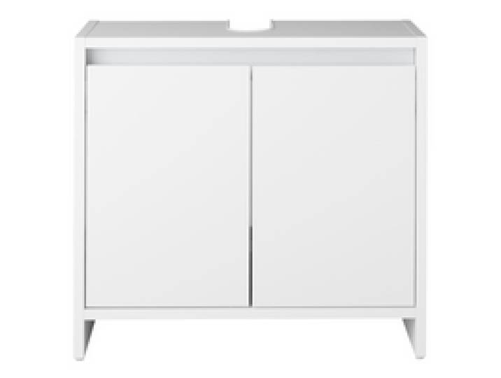 LIVARNO HOME Meuble sous-vasque Oslo, 60 x 55 x 28 cm, blanc