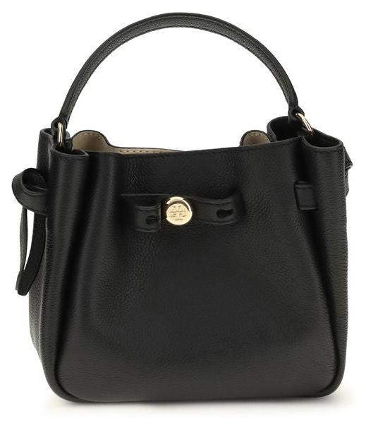 Tory Burch Schultertasche aus Kalbsleder in Schwarz