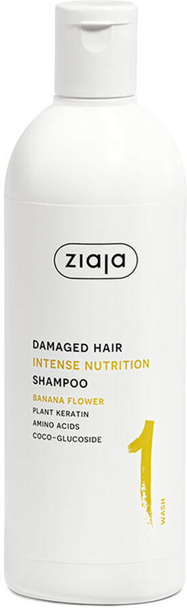 Ziaja Plant Essentials Shampoing nourrissant Fleur de Bananier 400 ml