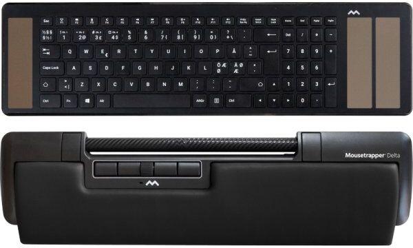 Mousetrapper Delta Extended Med Type Tastatur