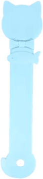 Inspire Picks Lick Ease Long Handle Wet Food Feeder Spoon For Cats blue 1pc