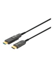 Manhattan Aktives optisches High Speed HDMI-Glasfaserkabel mit abnehmbarem Stecker 4Ka60Hz UHD Digital/Display/Video 20 m (355513)