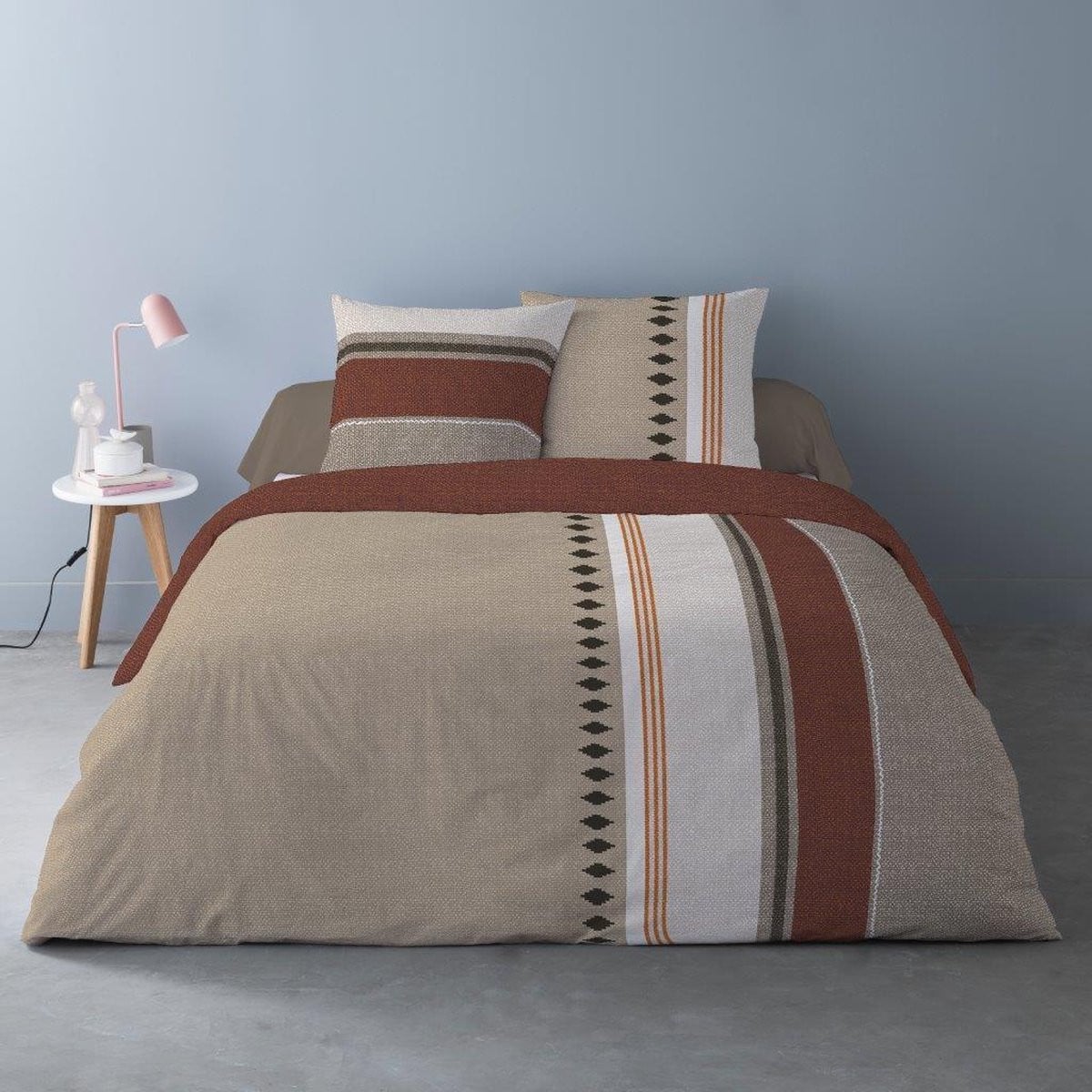 Rhoda Luxe Katoen Percale Dekbedovertrek B/D: 240 x 220 cm