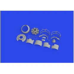 Eduard F4F-3A engine PRINT 1/48