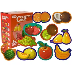 Pädagogisches Puzzle für Babys Früchte 5 Teile 40 Stück
