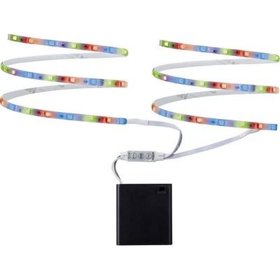 Paulmann 70700 LED-Streifen-Komplettset mit Batterie-Box 6V 800mm RGB 1St.