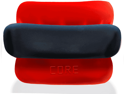 Oxballs Ultracore - Core Ballstretcher with Axis Ring - Red Ice
