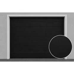 DoorHan Sektionaltor DIY, M-Line, Glatt, RAL 9005-SG - optional mit Elektro Torantrieb