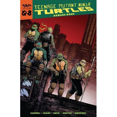 Teenage Mutant Ninja Turtles: Reborn, Vol. 8 - Damage Done, Taschenbuch von Sophie Campbell,Michael Walsh, Idea and design works