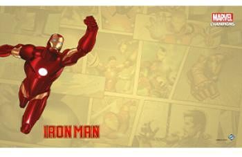 Marvel Champions Iron Man Speelmat van Fantasy Flight Games