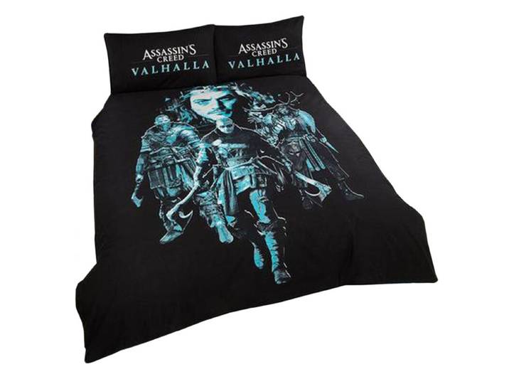 Assassin's Creed Dekbedovertrek Valhalla - 200 x 200 cm - 2x 50 x 75 cm - Polykatoen