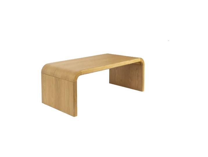 Table basse en bois brun Brave