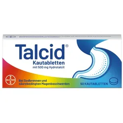 Talcid Tablette 0,5 G 50 St