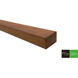 MOSO® Bambus Banklatten, 40x60 mm, Bamboo N-durance®, behandelt mit Sikkens WF 771 Ipe, Oberfläche gehobelt