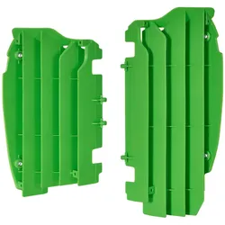 Polisport, Motorrad Zubehör, KÜHLERSCHUTZ (GRILLS - SET) KAWASAKI KX 450F '12-'15 FARBE GRÜN