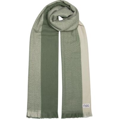 Strickschal CHILLOUTS "Gaia Scarf", Damen, grün (olive), Web, Kunstfaser, Modetücher, tragbar als Schal oder Stola, Größe: 180 x 70 cm