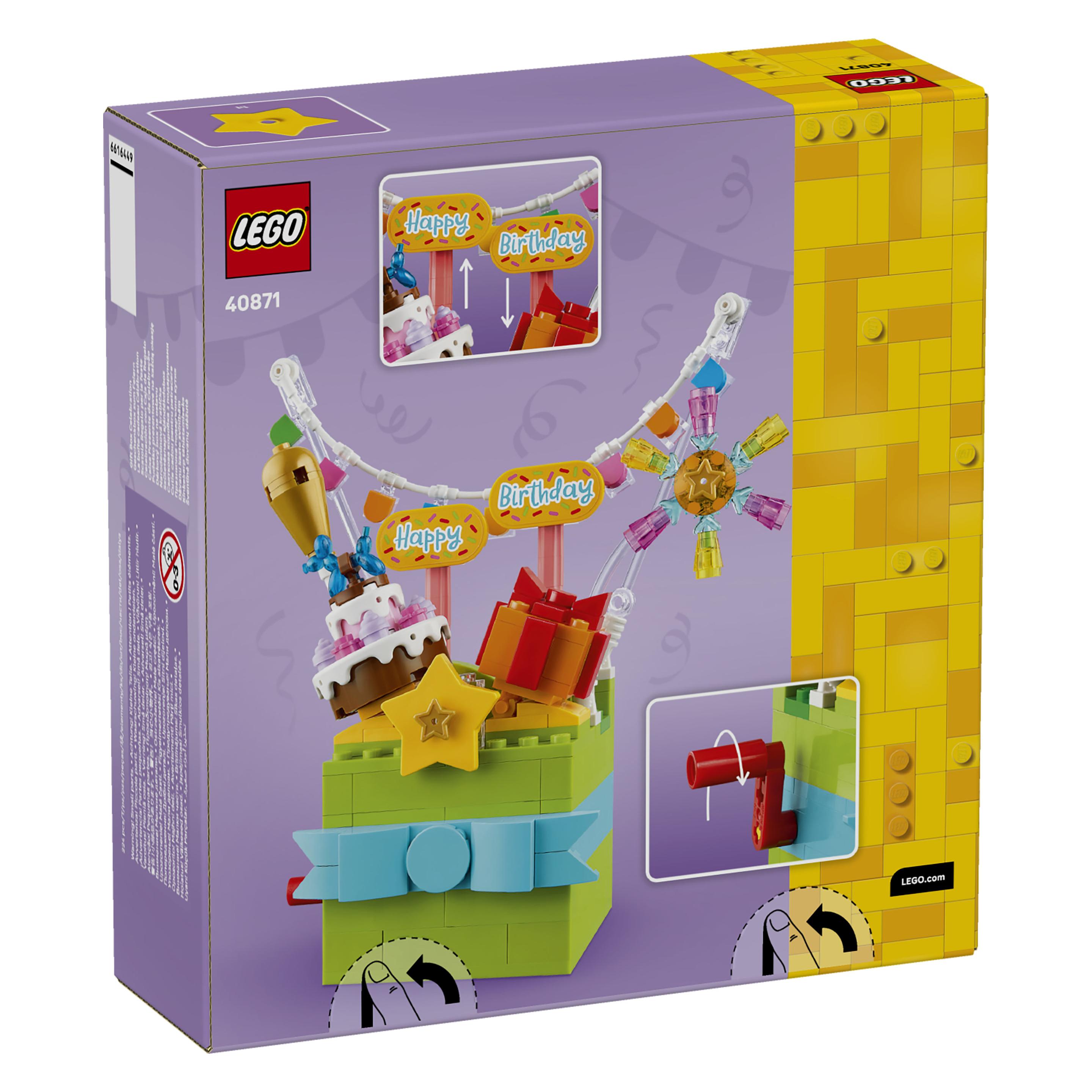 LEGO Geschenkbox zum Feiern (LEGO Iconic) (40871)