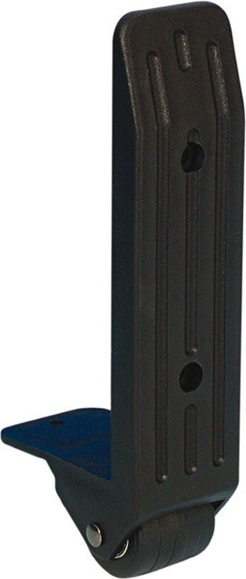 Adam Hall Hardware 3782 Kantenaufbaurolle 40 Mm In Nylongehäuse