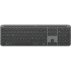Logitech K950 Signature Slim Tastatur Büro RF Wireless + Bluetooth QWERTZ Deutsch Graphit