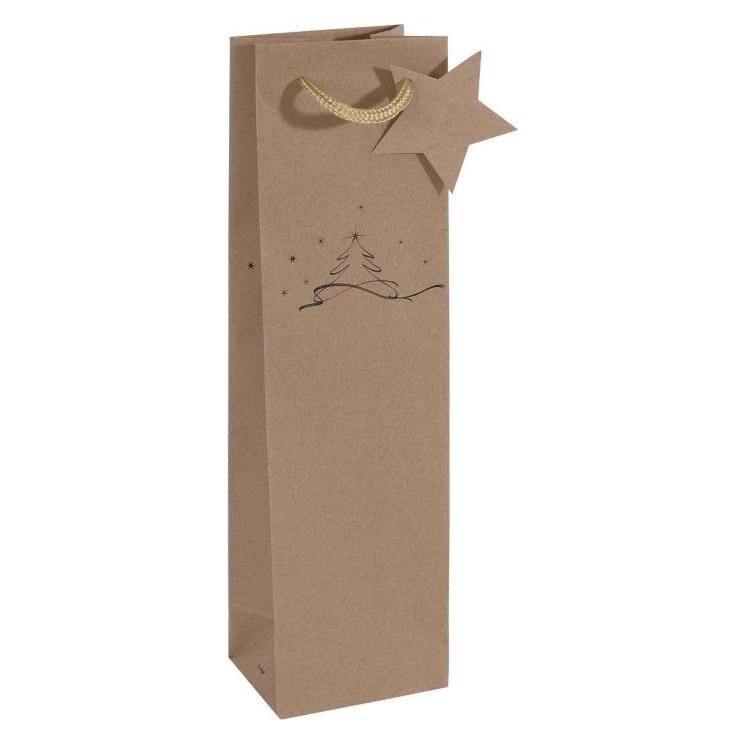 Sigel 5 Flaschenbeutel Christmas tree Motiv 10.0 x 35.0 cm (5x) (GT039)
