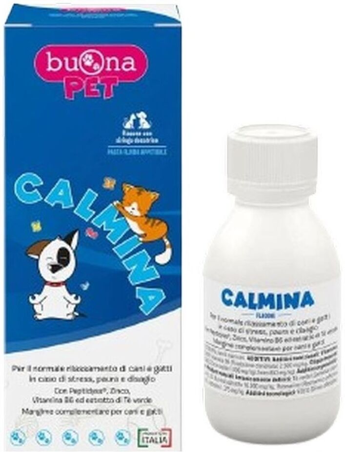 BUONA PET Calmina Mangime Complementare Flacone 60G