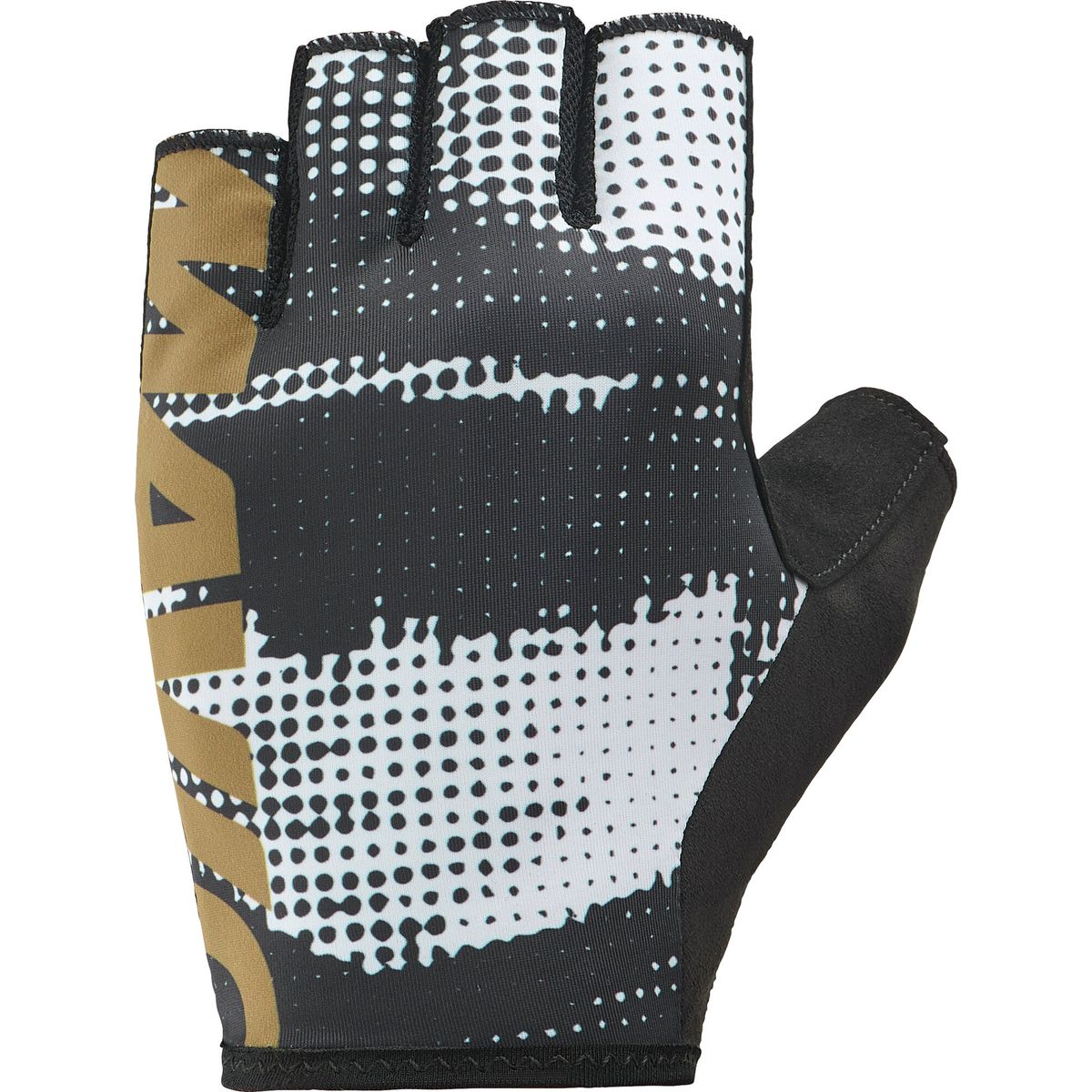 Mavic Essential Padded Graphic Glove black white M G00076456