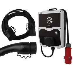 Set Mobile Wallbox 11kW kabel 5M Typ 2 EV Ladegerät Ladestation Elektroauto Charger Doktorvolt DV-1390-SET