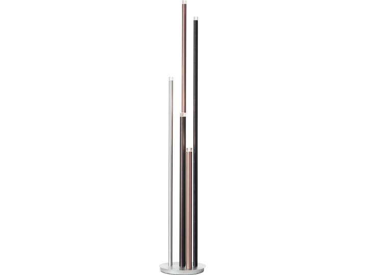 BRILLIANT Standleuchte, 5-flammig Cembalo silber IP20 22 Watt dimmbar LED integriert