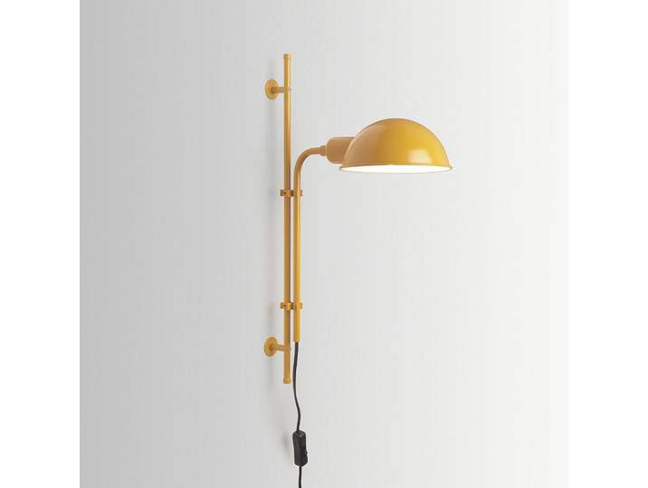 Funiculi Wandleuchte Mustard - Marset Funiculí A - Wohnzimmer - Design - Metall - Einflammig