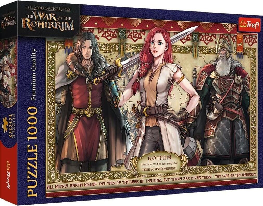 Trefl De Heer der Ringe Legpuzzel Oorlog van de Rohirrim 1000 stukjes