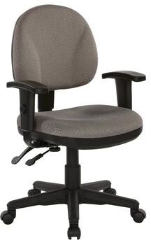 Office Star Products Sculpted Ergonomic Fabricated Office Chair