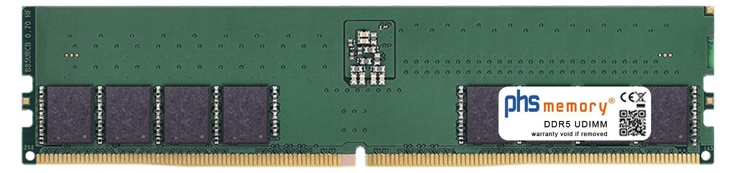 PHS Geheugen 16GB RAM DDR5 UDIMM 4800MHz compatibel met Dell OptiPlex 7020 Tower