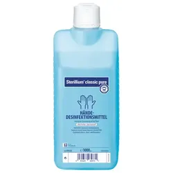 Bode Sterillium classic pure 1 L, PZN 4818401 Farbstoff- und parfümfrei, für alle Bereiche geeignet