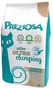 Scodinzolando Lettiera Igienica Ultra Clumping Preziosa Gatto con Sapone di Marsiglia - 5 LT
