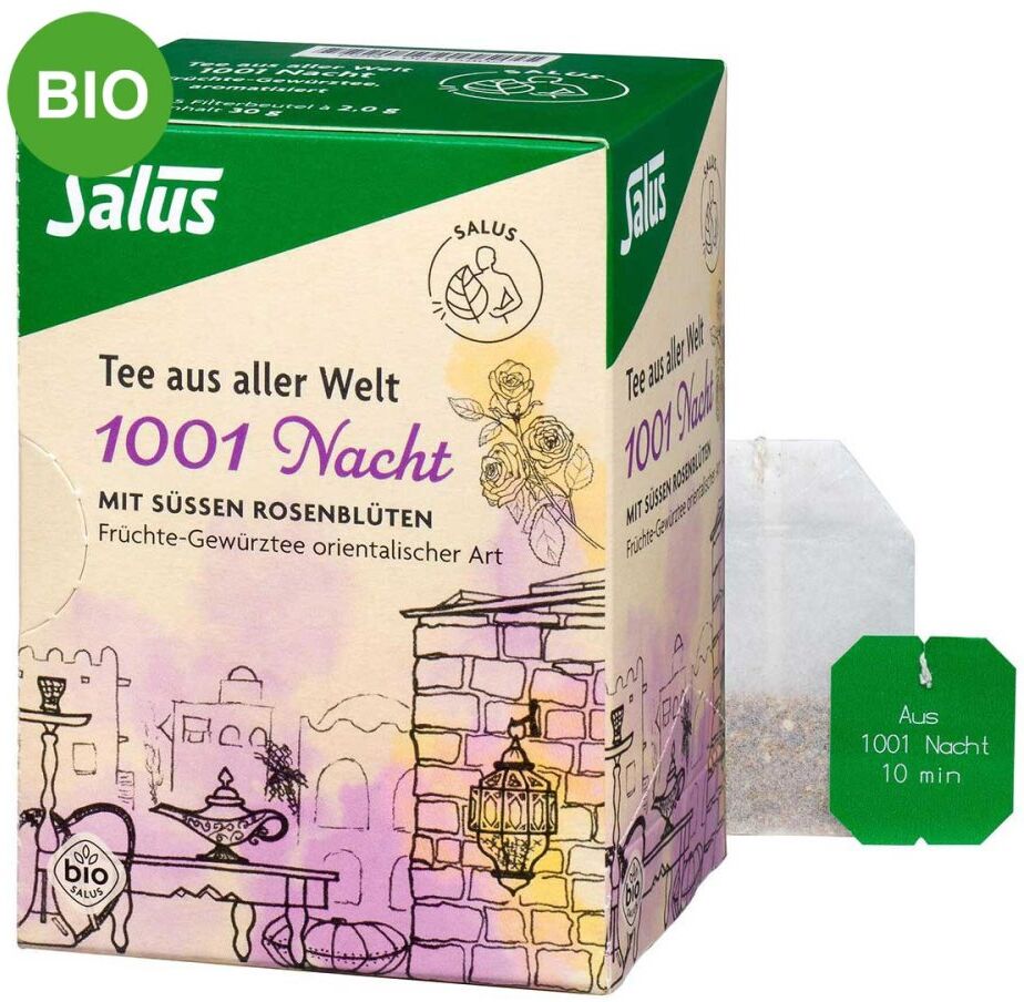 Kräuter Gewürztee a.1001 Nacht Bio Beutel salus 15stk