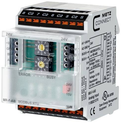Metz Connect 1108321370 24 V/AC, 24 V/DC 65mA Inhalt 1St.