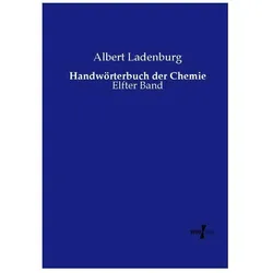 Handwörterbuch der Chemie, Sprachbücher von Albert Ladenburg