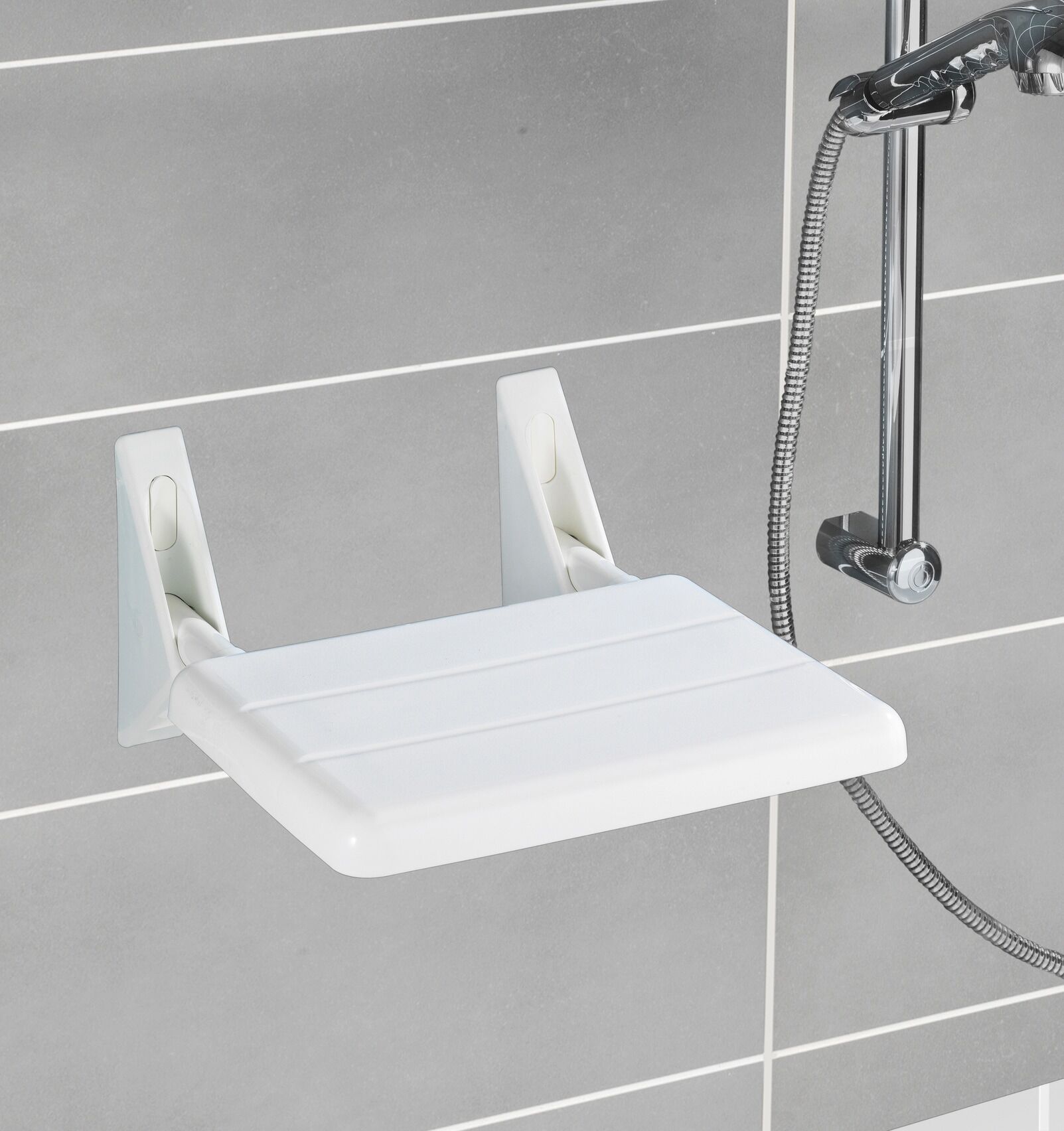 Badewannensitz WENKO "Secura", weiss (weiß), B:35cm T:36cm, Badewannensitze, Badewannensitz weiß Einheitsgröße