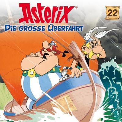 22: Die große Überfahrt - Albert Uderzo,René Goscinny, Audio, 4057664893352