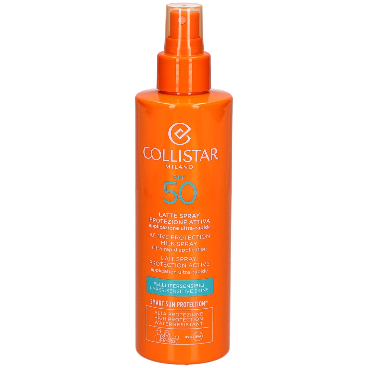 Collistar Active Protection Milk Spray Ultra-Rapid Application Spf 50 234ml 200 ml