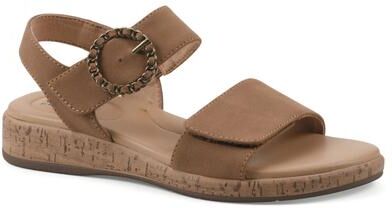 Women's Bonique Dress Sandal by Cliffs in Tan Nubuck (Size 7 M)