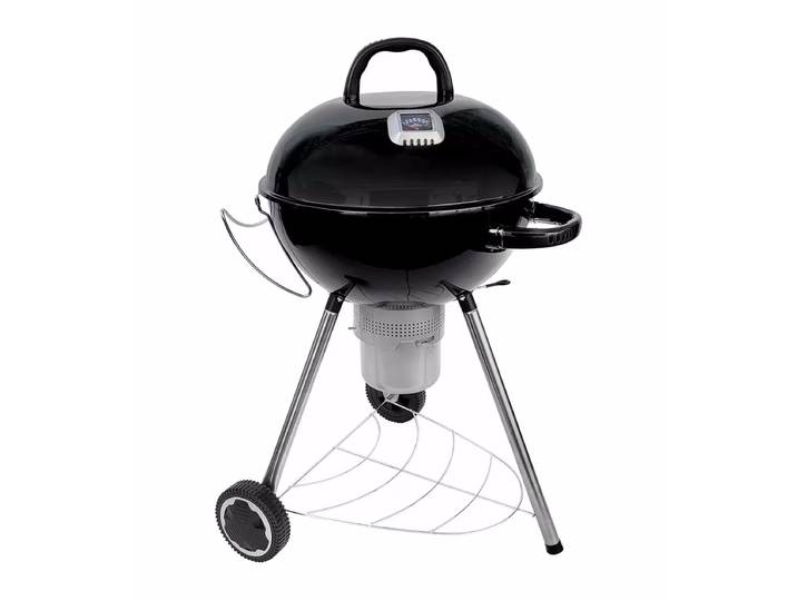 Hamson Kugelgrill York Holzkohlegrill – Holzkohlegrill/Kohlegrill – schwarz