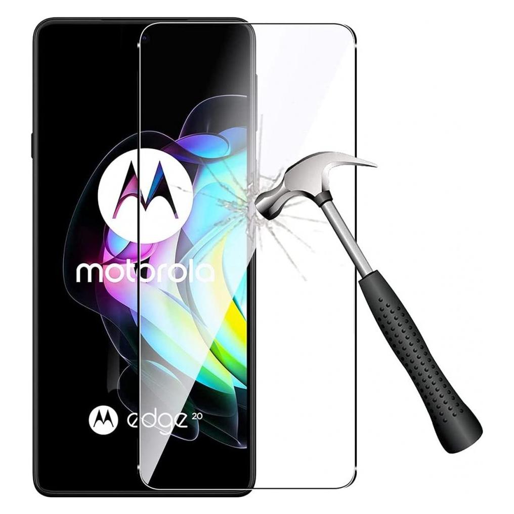 Screenguard Motorola Edge 20 Pro Panzerglas Schutzfolie Case Friendly Design (Motorola Edge 20 Pro) (00029304)