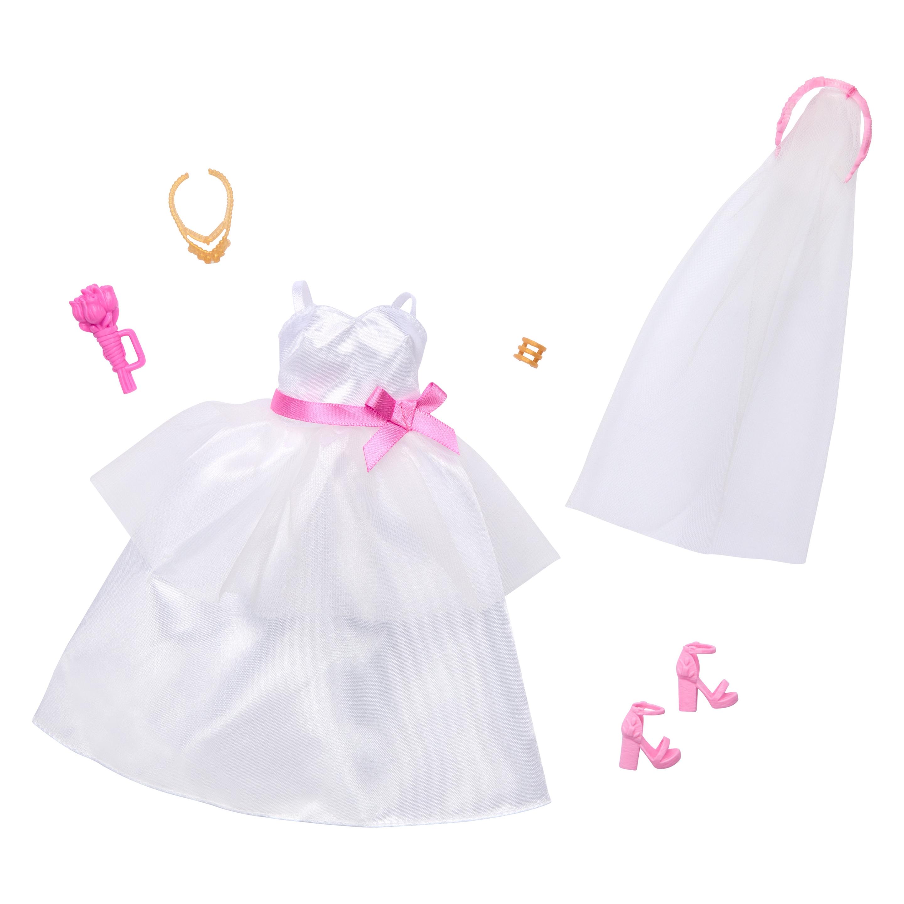 Barbie Fashions 2er-Pack Braut Mode (HWV76)
