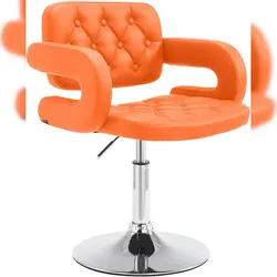 CLP Lounger Dublin Kunstleder orange