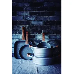 Stieltopf mit Deckel aus Glas Stilo 20 CM von Lacor