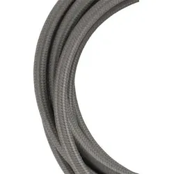 Bailey-Gewebekabel 2-adrig grau 3m