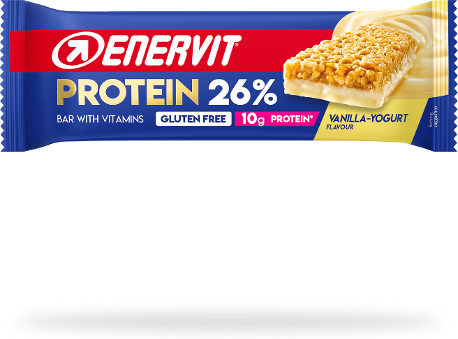 Enervit Protein In Box da 25 Barrette - Vaniglia Yoghurt 26% Proteine
