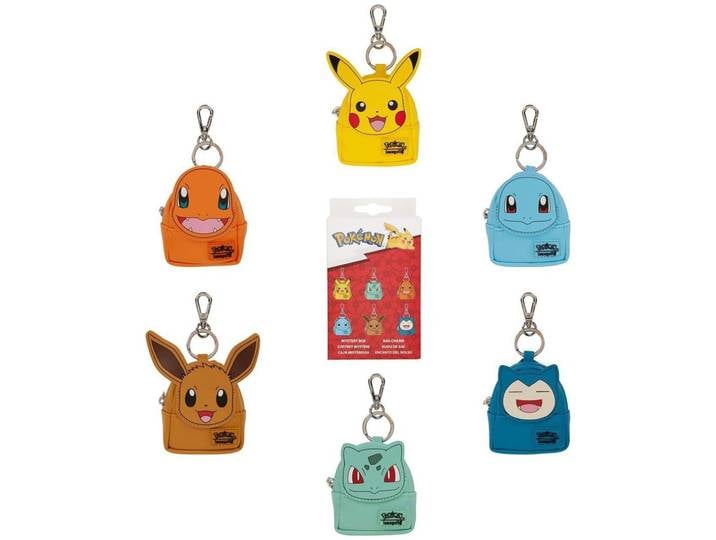 Pokémon Mystery Mini Backpack Charms, assortiert